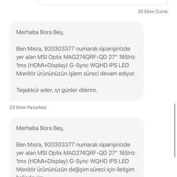 Hepsiburada Rapor İle Ürün Değişimi Haksız Ürün
