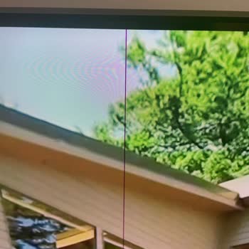 Samsung TV'de Ekranda Siyah Çizgi Problemi