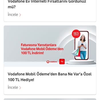Vodafone Bana Ne Var Kampanyası Ve Bilgi Verilmeden Alınan Ücret