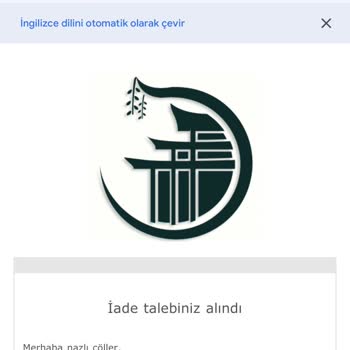 Xushi Gıda Ücret İadem Yapılmadı