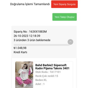 Pembishomewear Paramı İade Etmiyor