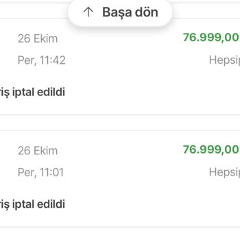 Hepsiburada.com Sipariş İptali Ve Geciken Kargo