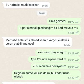 Ekim Store Aldığım Ürün Hâlâ Gelmedi