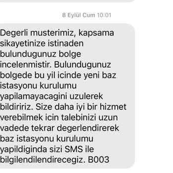 Vodafone Şebeke Çekmeme Sorunu