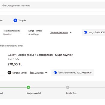 idefix İade Almıyor - Muba Yayınları Türkçe Fasikül + Soru Bankası