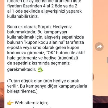 Yves Rocher Doğum Günü Kampanyası Tanımlamıyor.