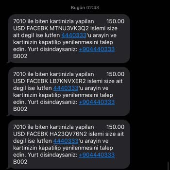Facebook Bilgim Dışında Garanti Bankası Hesabımdan Para Çekmiştir.