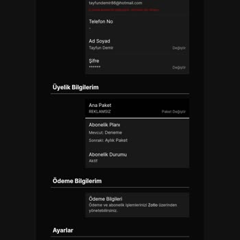 Exxen Deneme Üyeliğinde Üyelik İptaline İzin Vermiyor