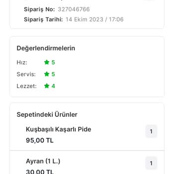 Migros Yemek Eksik Yatan İade