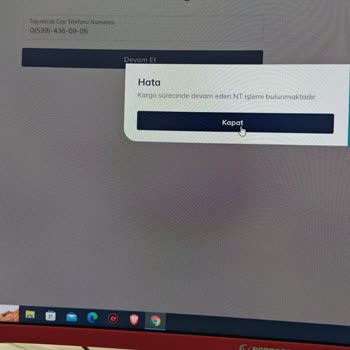 Dijital Kurye İptal Edilmesine Rağmen Hala Kuryede Görünüyor