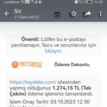 Reydeko Halı Teslim Edilmeyen Halı Reydeko