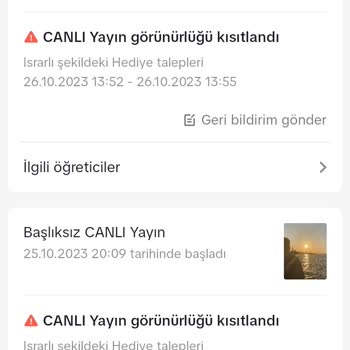 TikTok Hediye İstikrarlı İstemekten Kısıtlama
