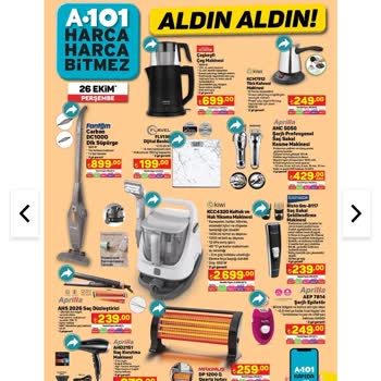 A101 De Katalogdaki Ürün Gelmiyor