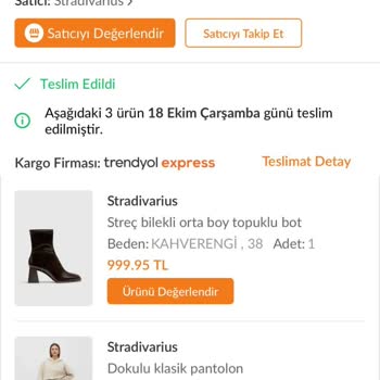 Trendyol Kusurlu Ürün Gönderimi Değişim Yapılmadı