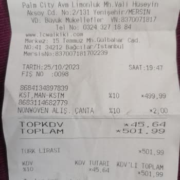LC Waikiki Hatalı Kumaş Defosu