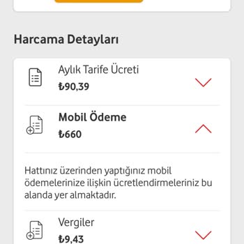 Vodafone Fatura Sorunu