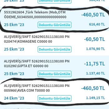 Türk Telekom Fazladan Fatura Çekmesi