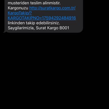 Sürat Kargo Kargonun Gelmemesi Ya Da Kaybolması