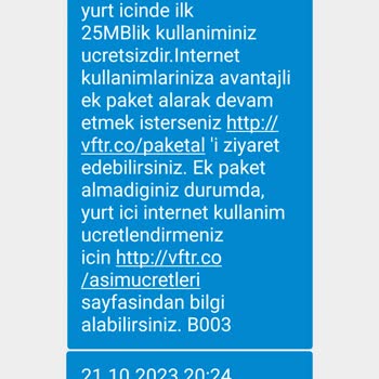 Vodafone'un Hatalı Sistemi