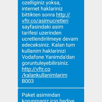 Vodafone'un Hatalı Sistemi