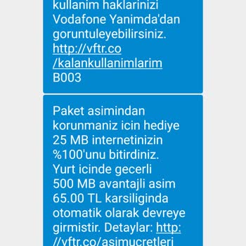 Vodafone'un Hatalı Sistemi