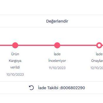 Penti İade Ücretinin Yatırılmaması