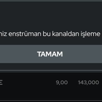 Ziraat Yatırım Alım Satım Sorunu