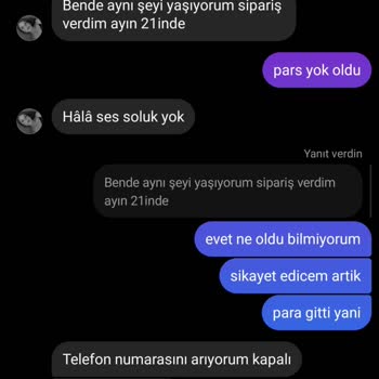 loveustores.com İade Ücretimin Yatırılmaması