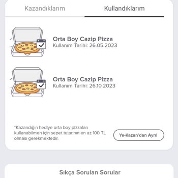 Domino's Gene Ye Kazan Kampanyası Pizza'sı Vermiyor.