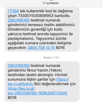 Trendyol Expresss Teslimat Sorunu