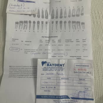 Baydent Ağız Ve Diş Sağlığı Polikliniği Diş Tedavisi Hakkında Şikayet