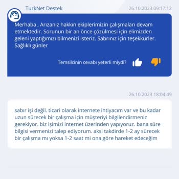 TurkNet İnternet Kesintisi 1 Günü Aştı