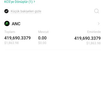 Kucoin Borsası Anc Koin Sorunu