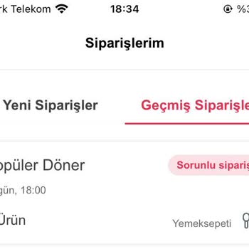Yemeksepeti Ödeme Aldı Ama Siparişimi Almadı.