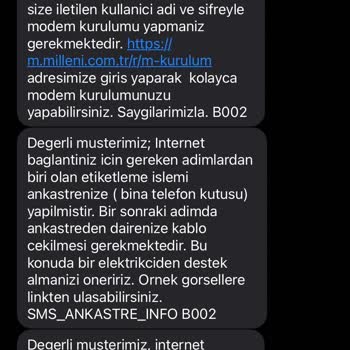Milleni.com Ücretsiz Kurulum Yalanı