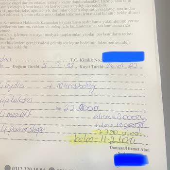 Aris Çukurambar Vip Kolajen İşleminden Dolayı Mağdur Oldum