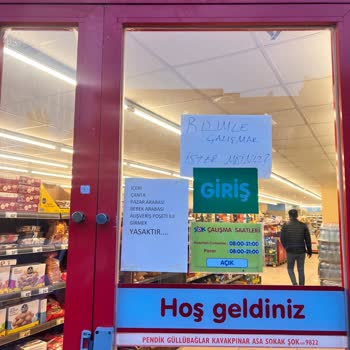 Şok Marketler Şok Kavakpınar Şubesi (İstanbul) Bebek Arabasıyla Markete Almıyor