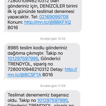 Trendyol Kargom Bana Ulaşmadı