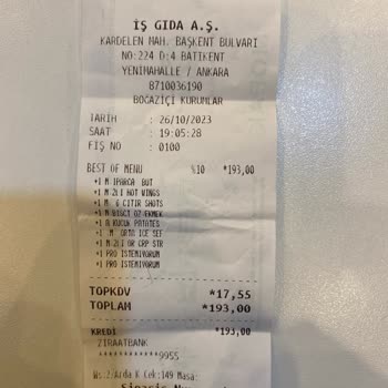 Atlantis AVM - Ankara KFC Şubesi Personelleri Hakkında