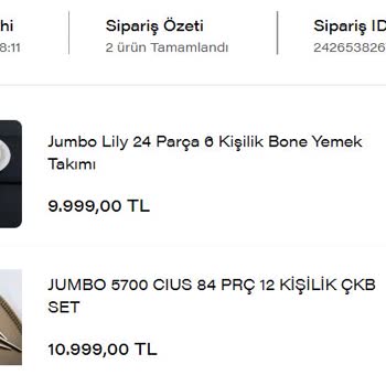 Jumbo Kırık Ürün Teslim Edildi, Dönüş Yapılmıyor