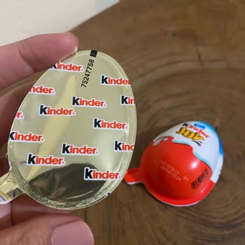 Kinder Sürpriz Yumurta Oyuncak Kısmı Boş Çıktı