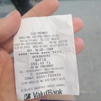 Dilek Pastanesi Yenilmeyen Yemeğin Parası Alındı