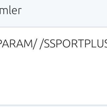 Ssportplus 3 Aylık Ücreti Tek Ay İçin Çekti
