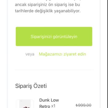 Lobbeco Ayakkabı Gönderimini Yapmaması