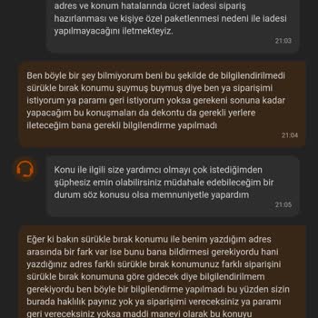 Trendyol Ücret İadesi Sipariş İptali