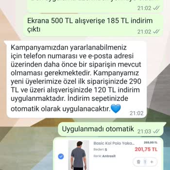 LC Waikiki Uygulanmayan İndirim Kuponu