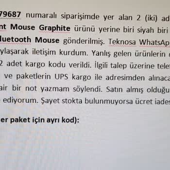 Teknosa Hem Yanlış Ürün Gönderdi Hem De İadeyi Reddetti