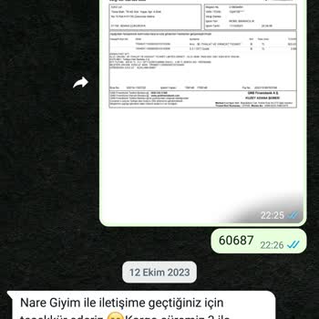 Nare Giyim Sipariş Ve Ödeme Alıp Sonrasında Günlerce Oyalıyor.
