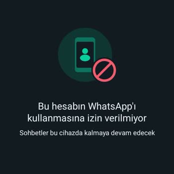 WhatsApp Hesabım Kapandı