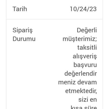 Evkur Alışveriş Sipariş İptali Sağlanmasını İstiyorum